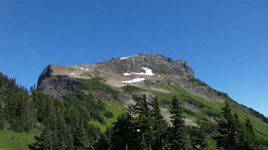 Back to Cheam/Lady col, looking back