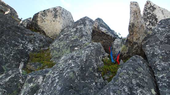 There were tats around indicating people rappelling these stuffs.