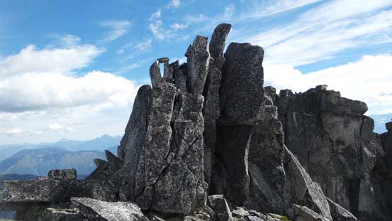 The middle summit from middle/false col