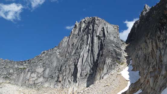 Into the bowl now, looking at S. Nesakwatch Spire