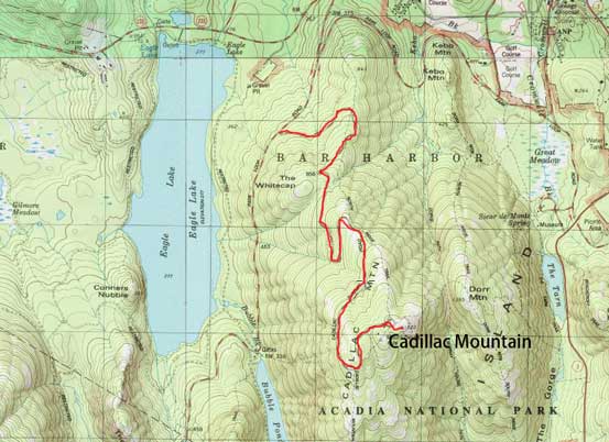 Cadillac Mountain via the Road