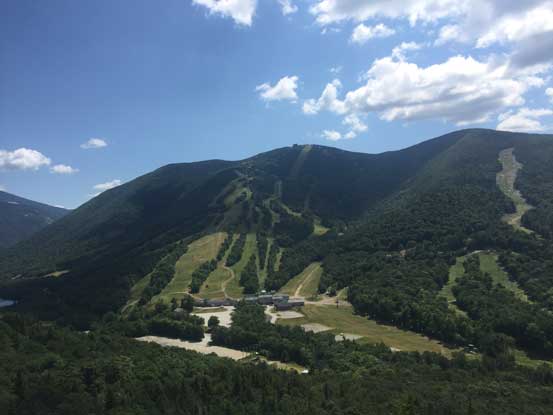 Canon Mountain and the ski resort