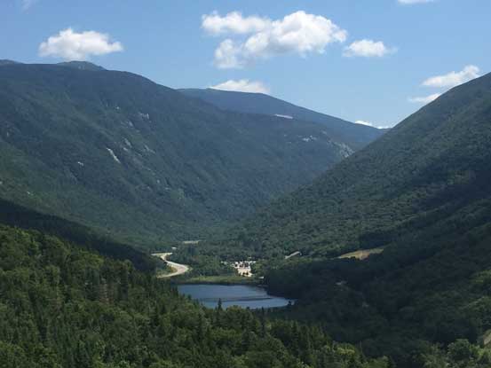 Echo Lake and Franconia Notch