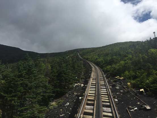 Ascending into the sub-alpine