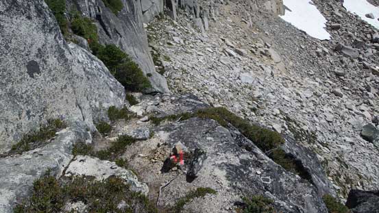 Lots of markers en route... 