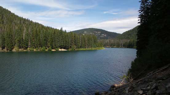 The "fat" part of Lightning Lake
