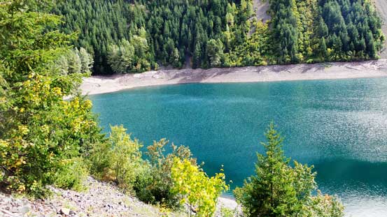 Thunder Lake from the path above