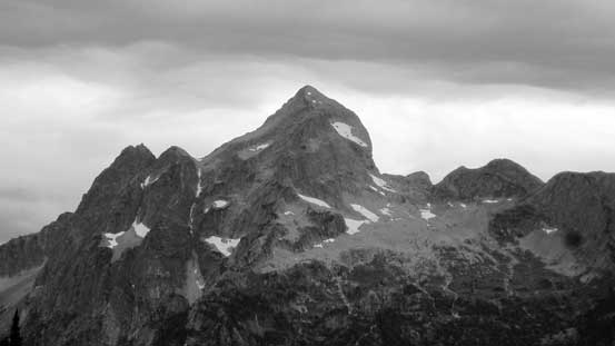 The very impressive Hozomeen Mountain - North (Main) Peak