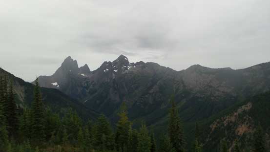 Weather was moving in from the south. 