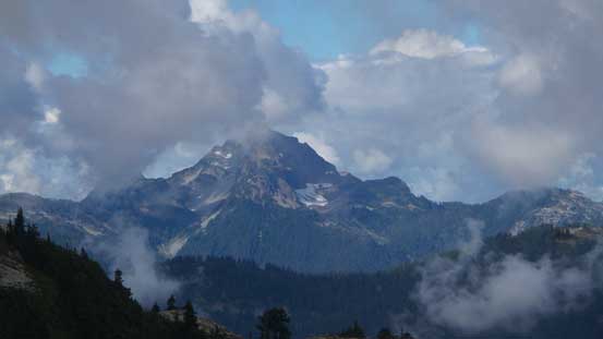 Sky Pilot Mountain looks very different from this angle.. 