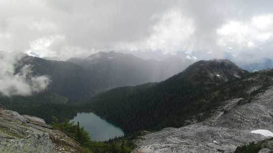 November Lake and some weather was finally about to move in. 