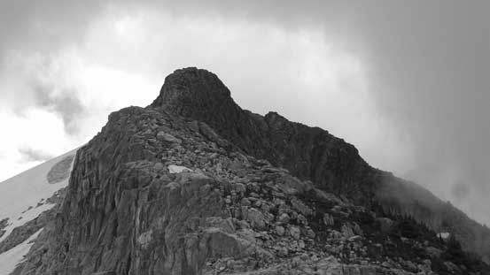 The summit of Mt. Gillespie is in sight