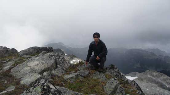 Me on the summit of Mt. Gillespie