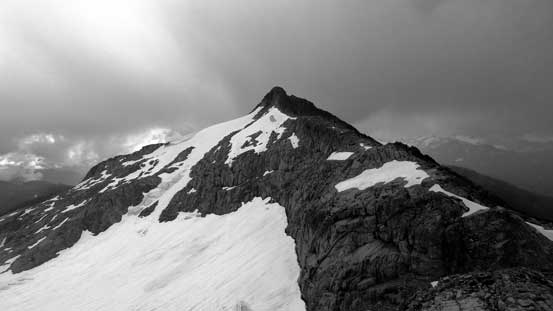 Looking back towards Mt. Gillespie