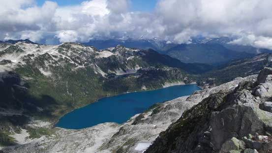 The very beautiful Pinecone Lake