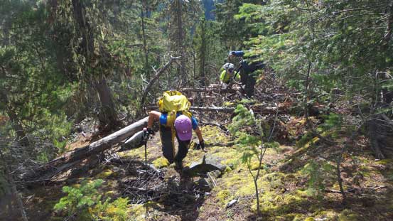 It was steep at places but otherwise, fairly smooth sailing 