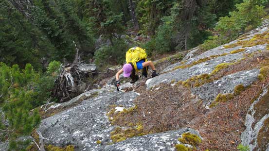 A bit of scrambling here and there. 