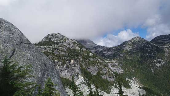 Going up the next bump. There appeared to have lots of up-and-downs yet