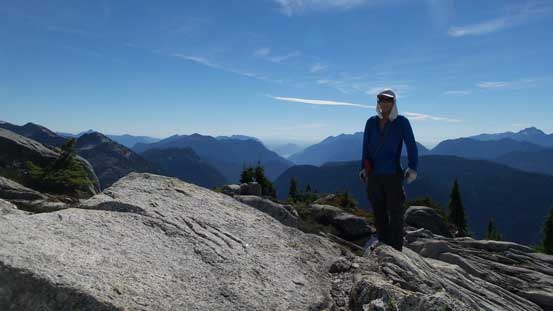 Me on the summit of Dunkeld Peak