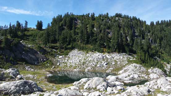 Back to where I ditched gears. Time to move on.