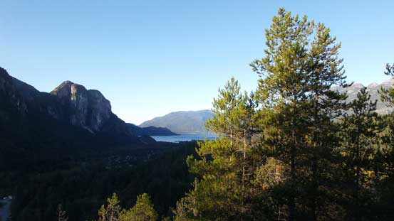 The views started to open up.. 