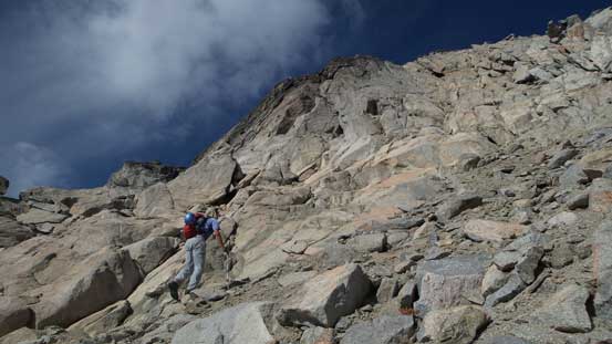 Vlad picking his way. 