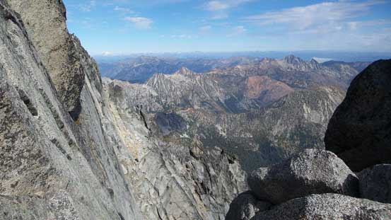 It's a shear drop on the other side. 