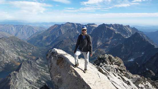 Vlad on top of that signature slab