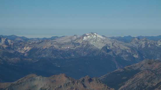 Mt. Daniel is that glaciated massif, also in Alpine Lakes area