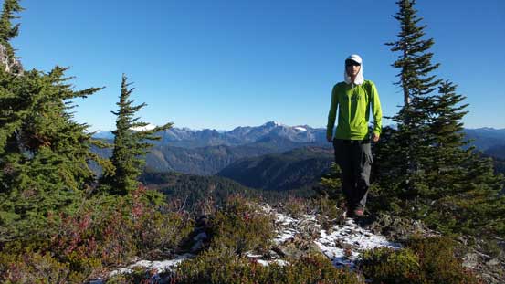 Me on the summit of Bald Mountain. 
