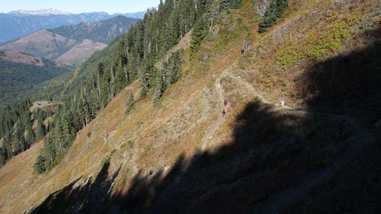 Lots and lots of switchbacks... 