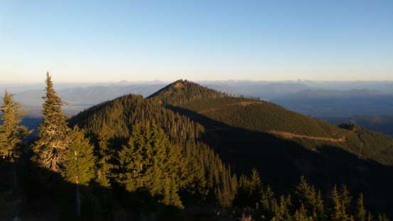 From the summit of "Old Baldy", looking back towards "Windy Knob"