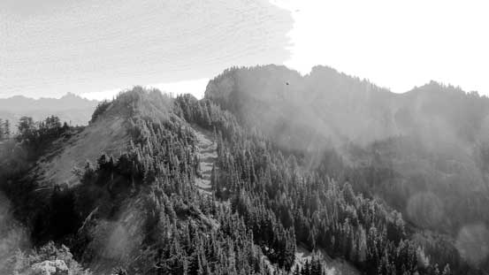 The summit was still fair a bit of ways away...