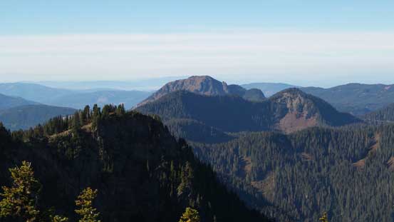 The peak in the distance is Bald Mountain. Yep it's another Bald Mountain...