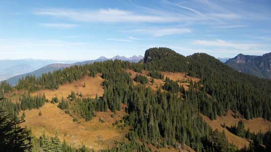 Church Mountain seen from the south shoulder of "Old Baldy"