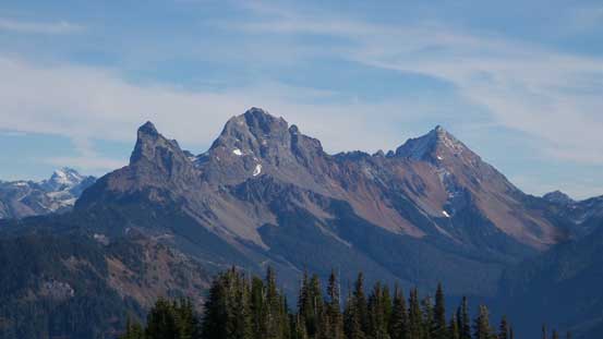 The Border Peaks (Canadian and American) and Mt. Larabee