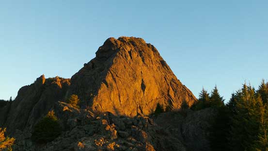 The summit block - the Haystack