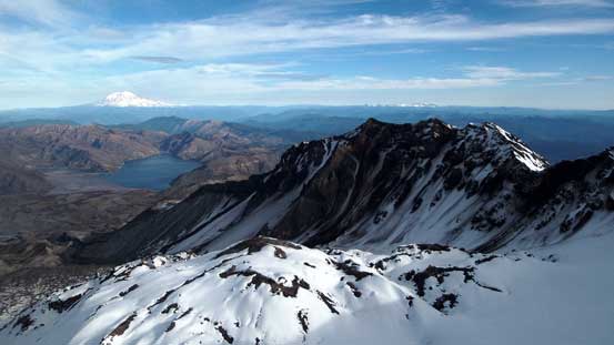 One last look at the classic view from this summit
