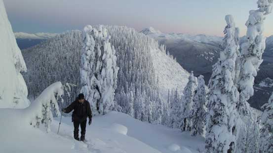 Gaining height slowly...