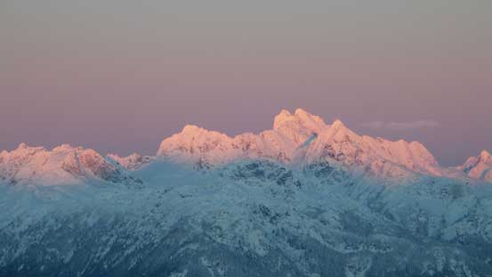 Mt. Tantalus on fire