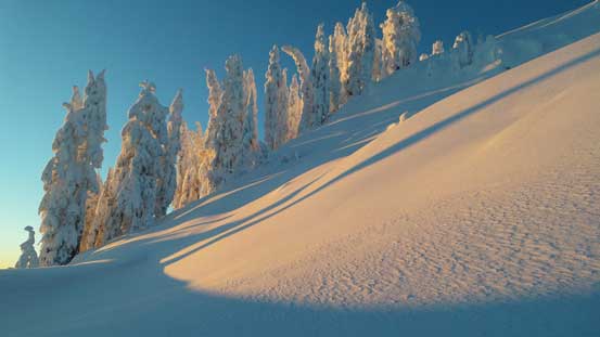 Finally got some sunlight on our faces. It was still cold though.