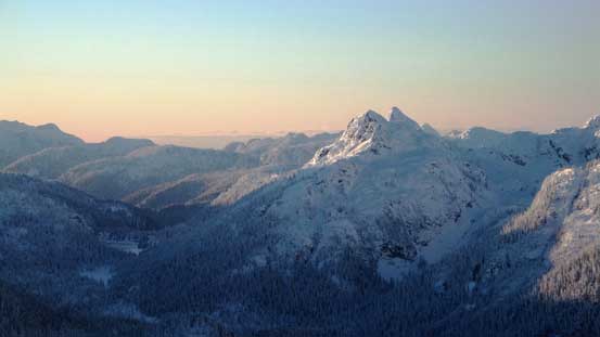 Red Mountain and Ben Lomond, also by Mountain Lake area