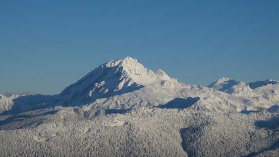 One last look at Atwell Peak/Mt. Garibaldi massif