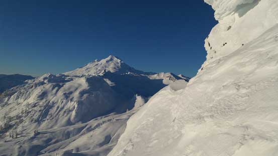 Wallowing up the steep slopes