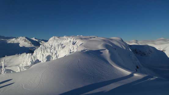 More about the east ridge traverse