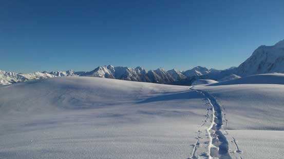 Again, looking back at my tracks 