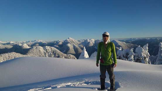 Me on the summit of Goat Mountain