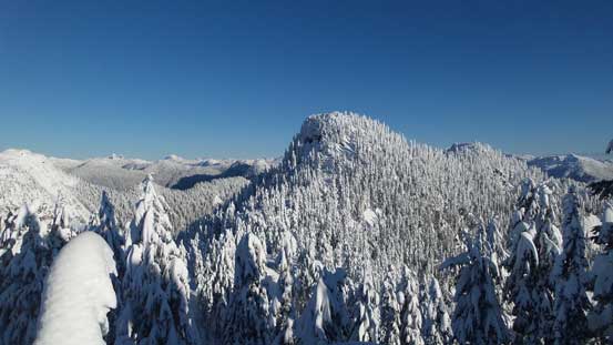 Looking back towards Goat Mountain