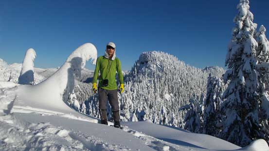 Me on the summit of Little Goat Mountain