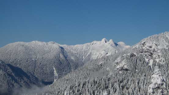 A view of the Lions and the HSCT leading towards their base